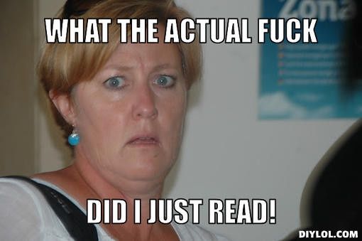 Well that was disappointing...