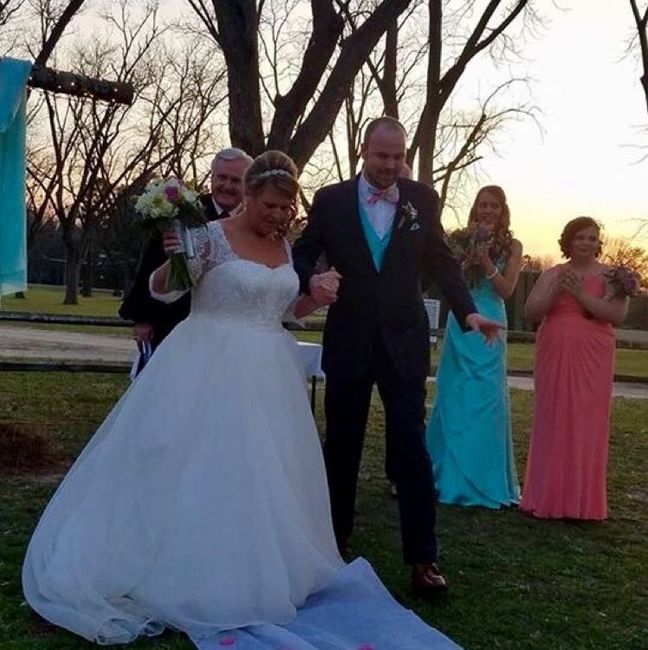 I'm married!!  Woo hoo!