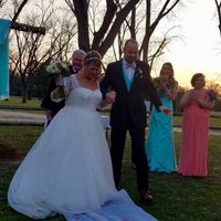 I'm married!!  Woo hoo!