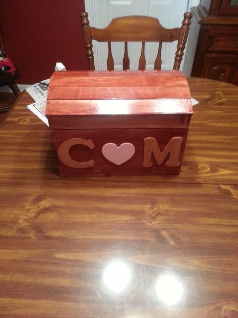 My latest DIY...show me your card box!