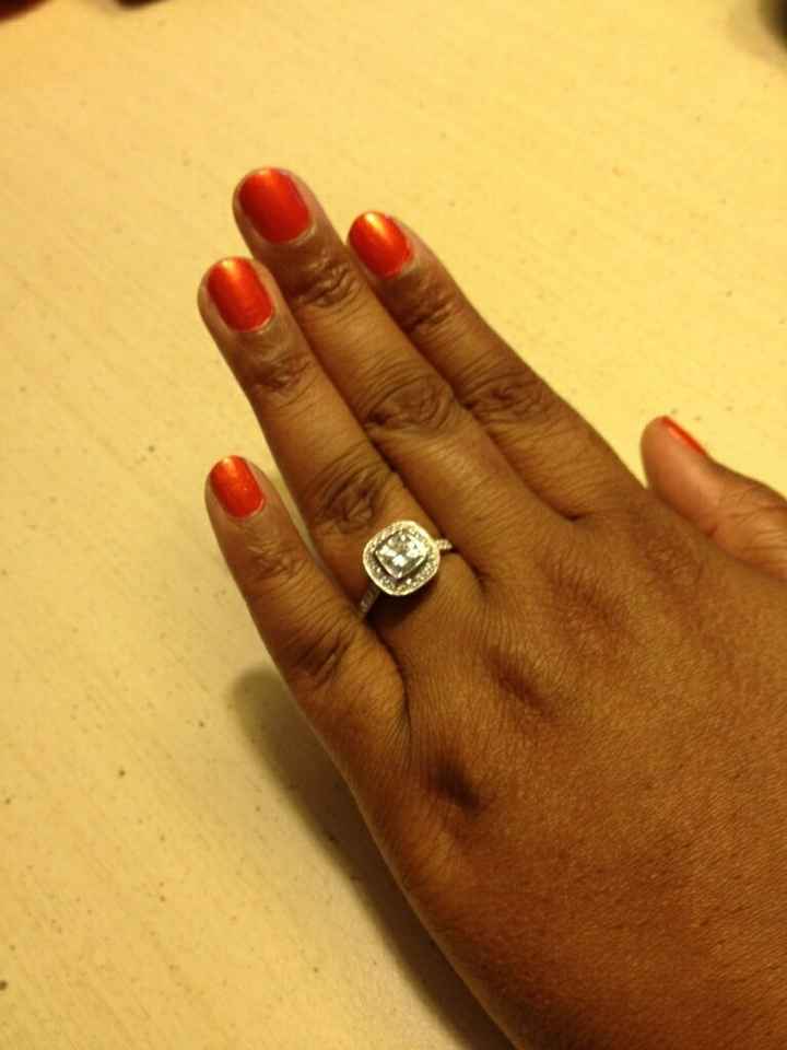 Let's see those rings ladies