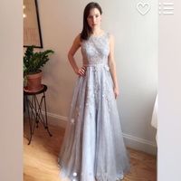 Buying my dress on Etsy