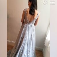 Buying my dress on Etsy