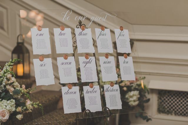 Table assignment chart - 3