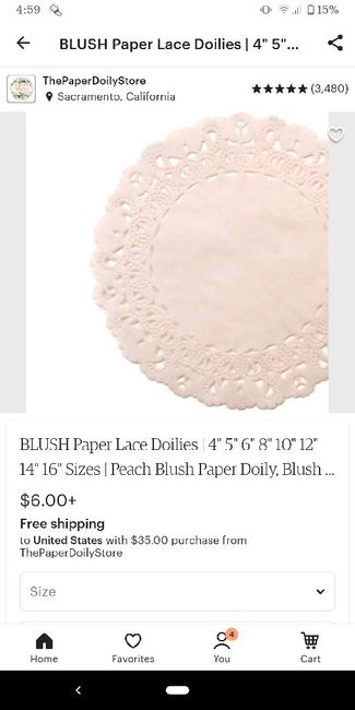 Are paper doily chargers tacky?? 1