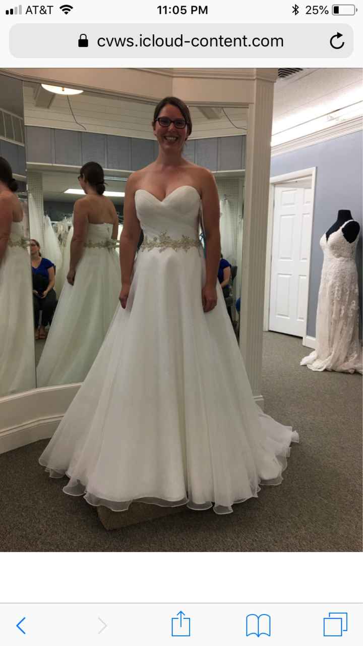 Second thoughts on the dress 🤦🏻‍♀️ - 2