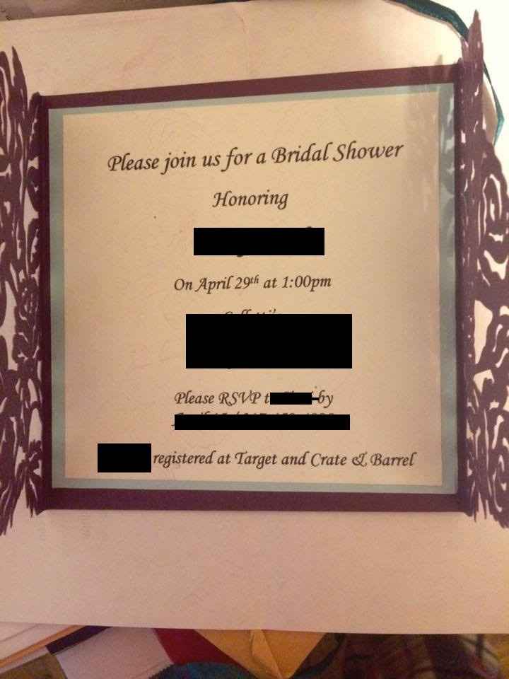 Cricut stds and invites
