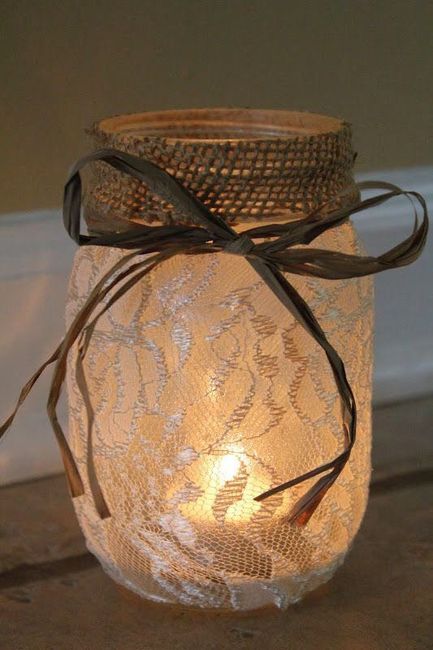 Need advice. Lace or crochet jars