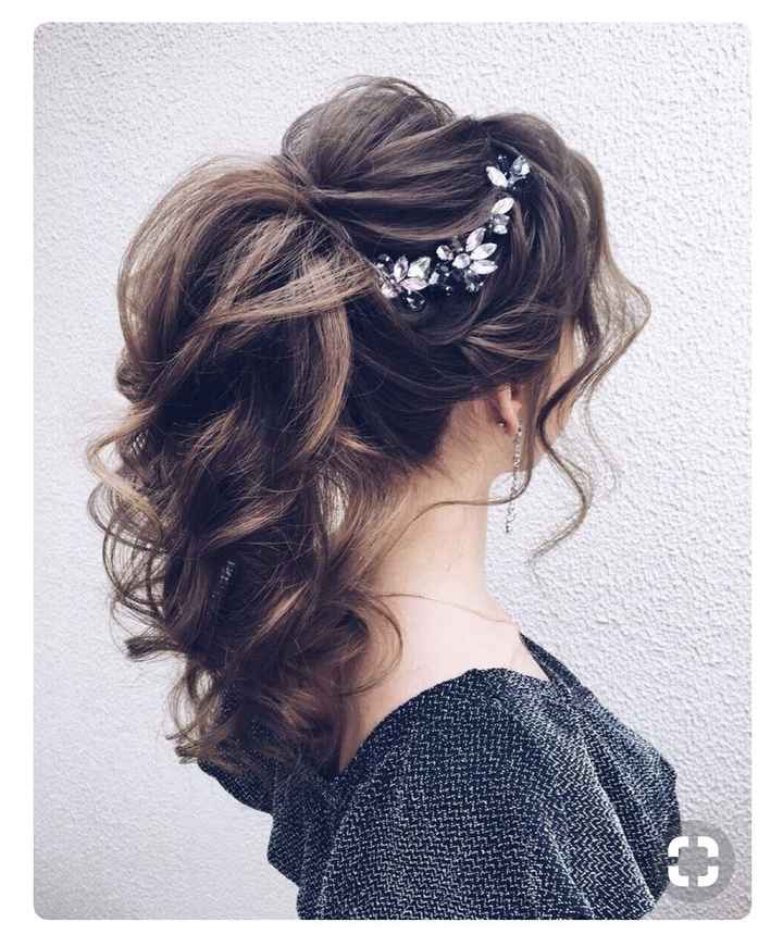 Hairstyle for wedding day. - 1