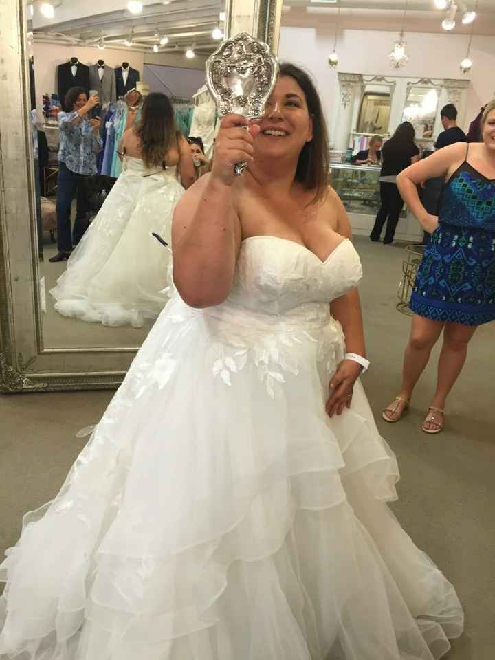 Plus size bride