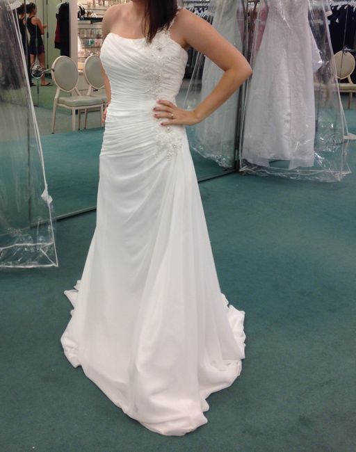 Show me your Davids Bridal dresses:)