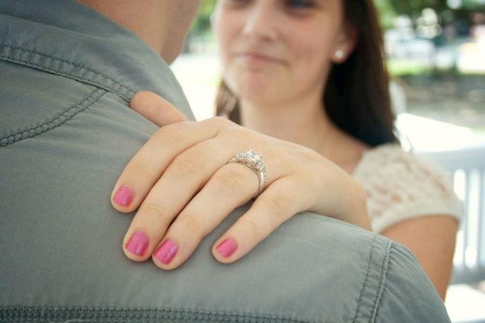 I got a sneak peek at my engagement pictures!