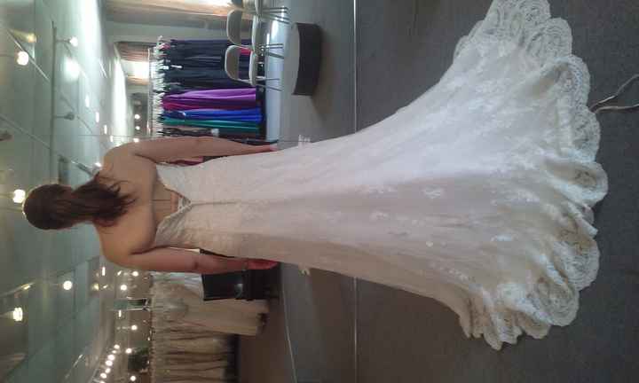 I (finally!) said yes to the dress!