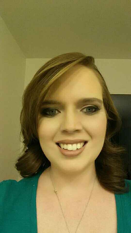 Make up trial pics