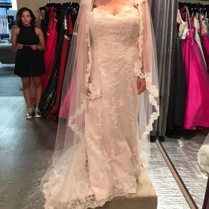 Choosing the right veil for your dress