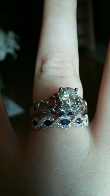 I got my wedding band!
