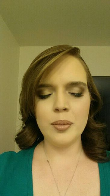 Make up trial pics