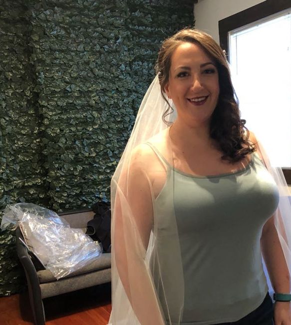 Lace dress brides! Can i see you veil?!?! 17