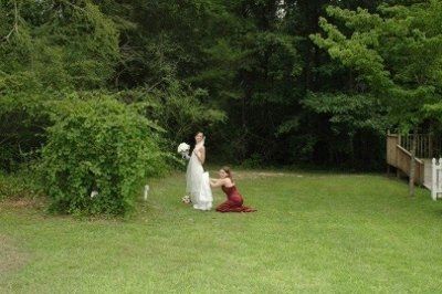 Pictures of you in other weddings....