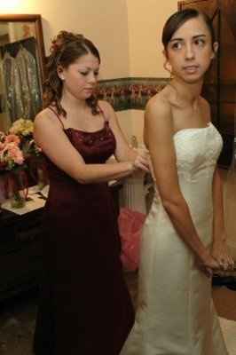 Pictures of you in other weddings....