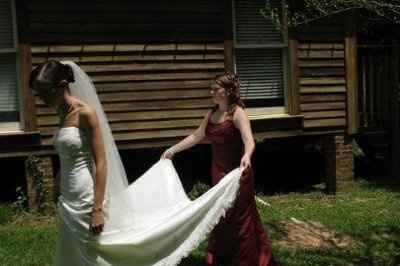 Pictures of you in other weddings....