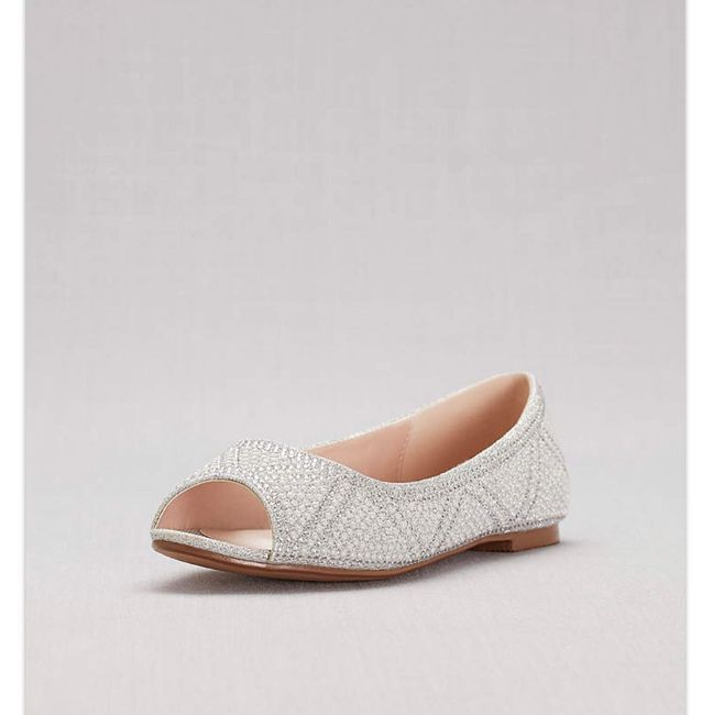 Flat bridal shoes? 3