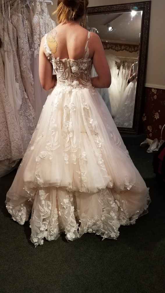 Ball gown bustle - 2