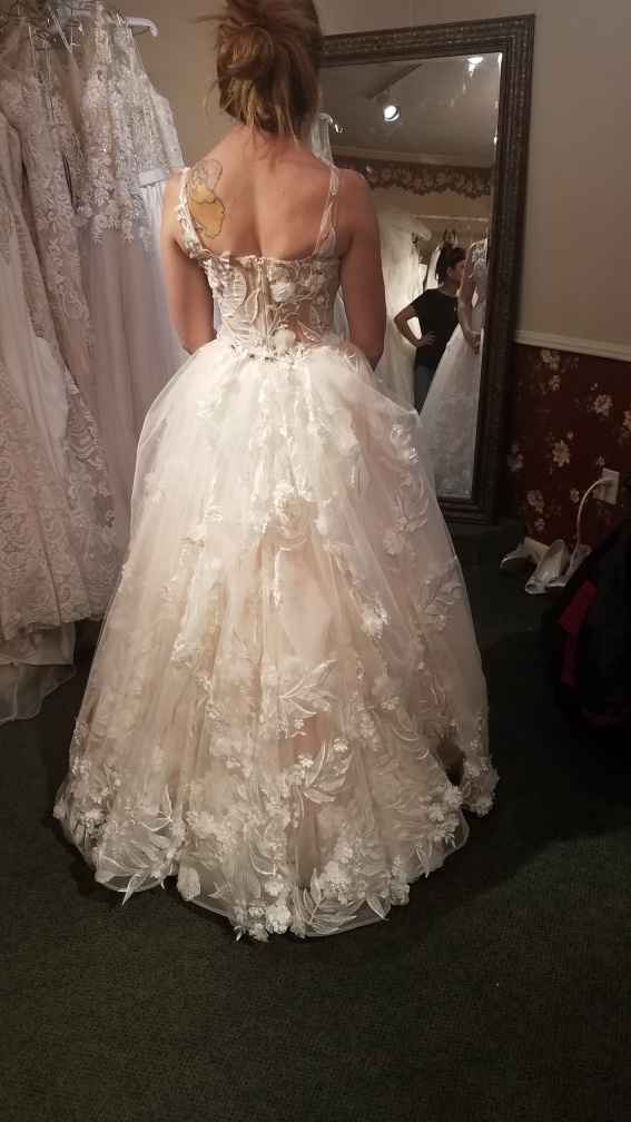 Ball gown bustle - 3