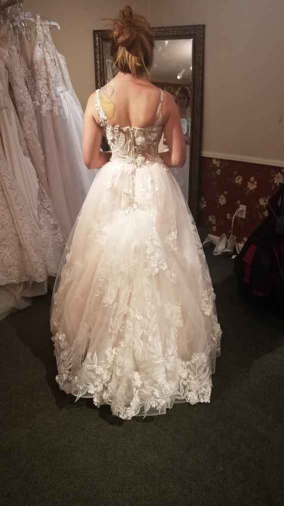 Ball gown bustle - 4