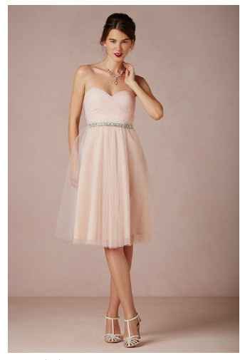 Soft Chiffon Bridesmaids Dresses with Tulle?
