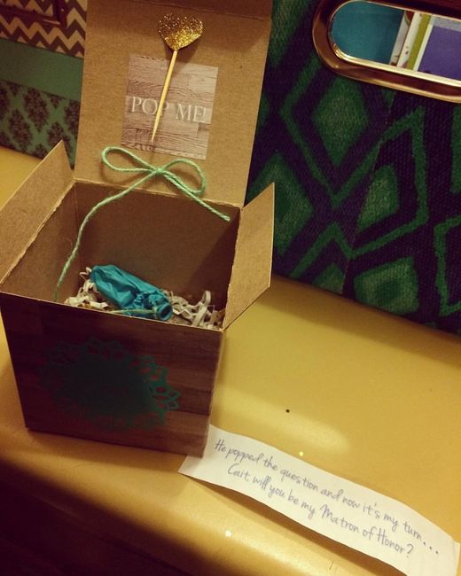 Show me your "bridesmaid boxes"