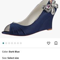 Shoe color to go with champagne bm dress?? - 2