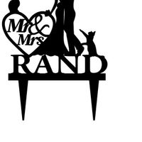 Show me your wedding cake toppers!