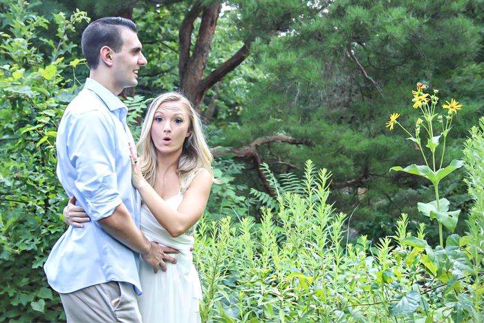 Show off your weird engagement pic - 1