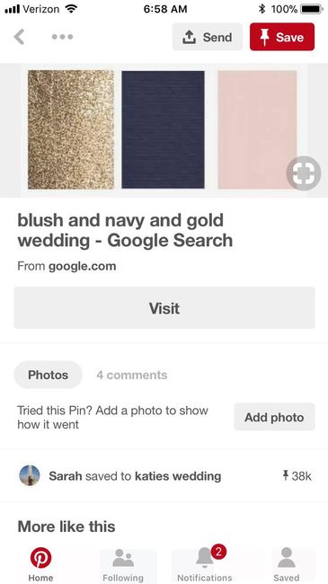 Blush Wedding Dress? 4
