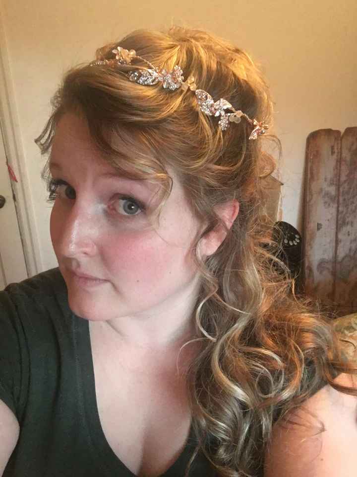 Letting your hair do the talking or adding an accessory? - 1