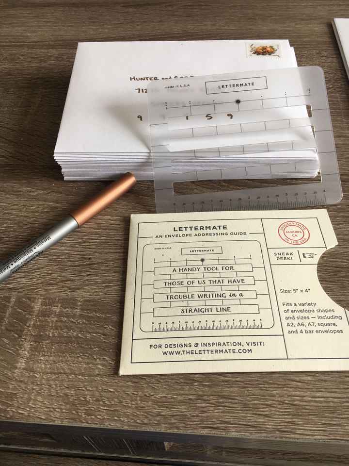 Wedding invites are done! - 1