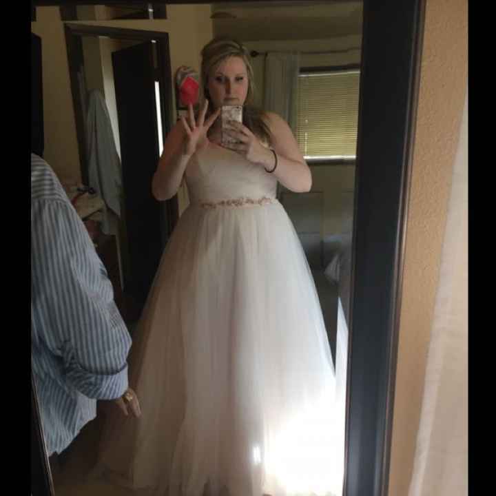 The dreaded dress regret... - 1