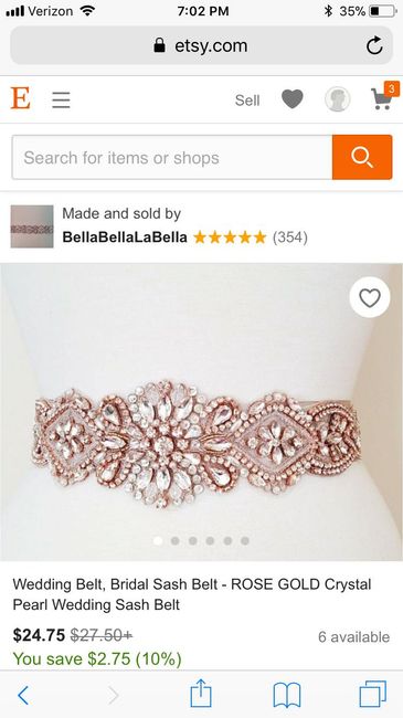 Bridal Belt Help! - 2