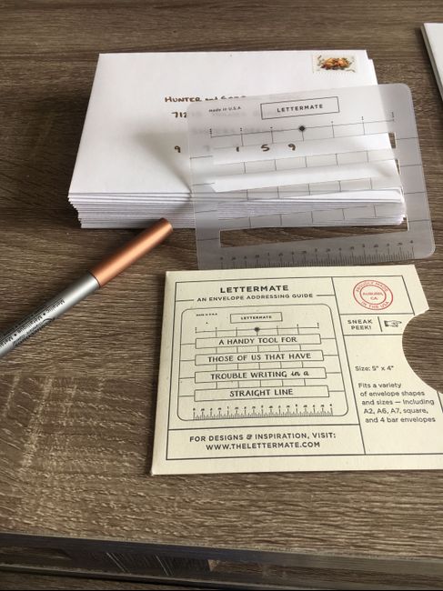 Wedding invites are done! - 1