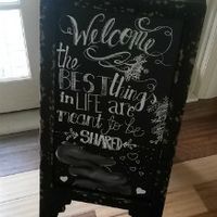 Rent Chalkboard Signs and Easels  - Any Good vendors that do the writing too??