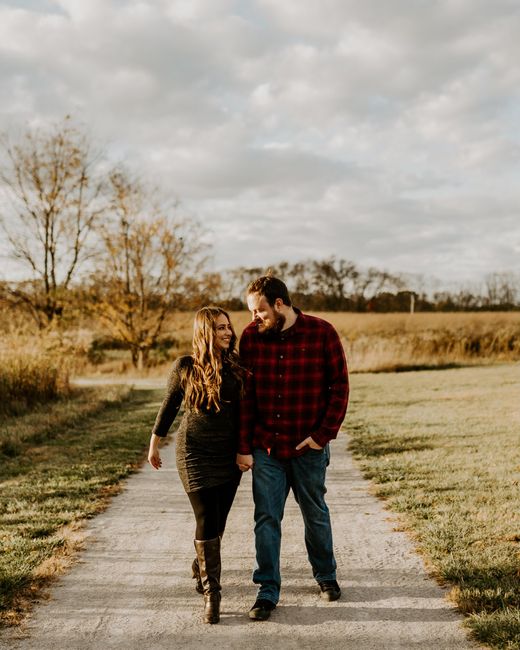 Admidst the Covid-19 panic, post your favorite picture from your engagement shoot. 8