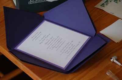 I wanna see your invites!