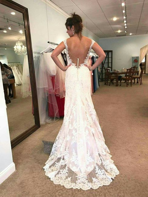 I said YES to the dress!!!  :)