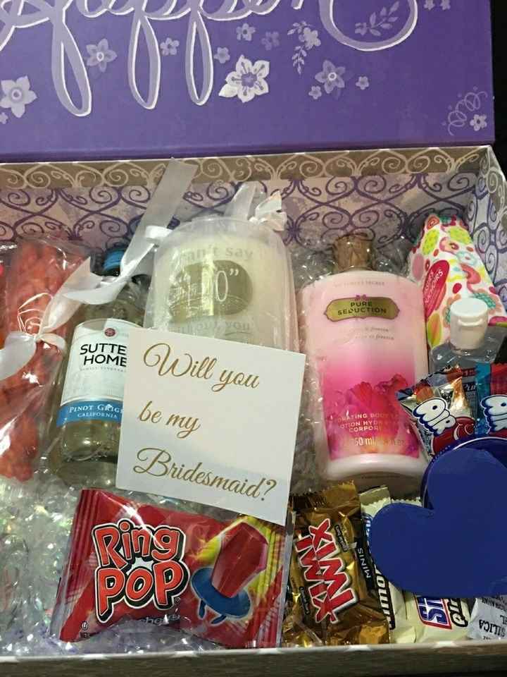 Bridesmaid gifts