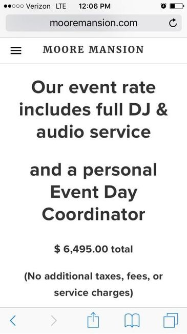 A little venue help