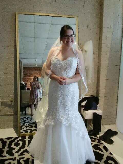 I said YES to the dress!!