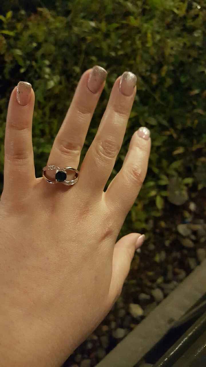 Engagement ring/wedding ring