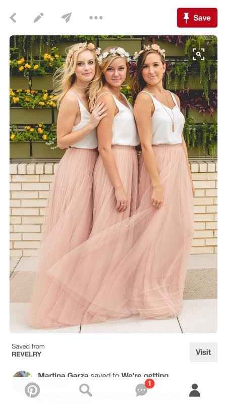 Bridesmaid dresses