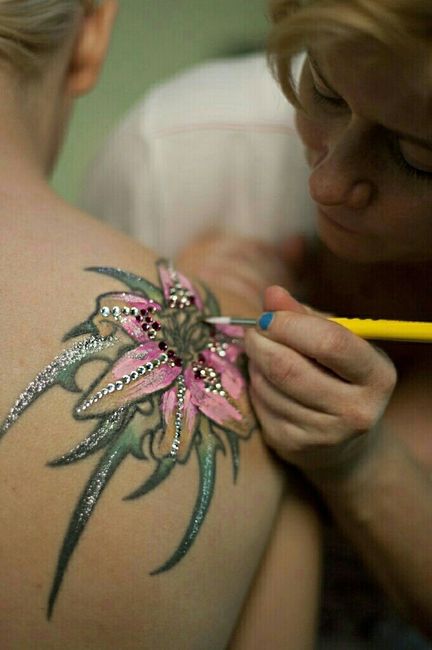 Tattooed brides!